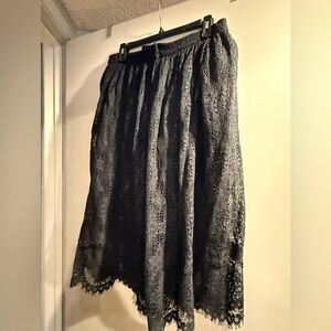 Southern Gothic Skirt in Black by La Femme En Noir